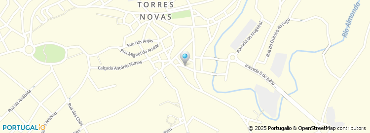 Mapa de Rua da Regueira D Água