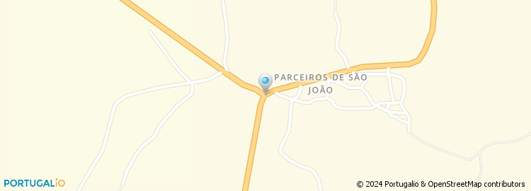 Mapa de Rua de São João Baptista