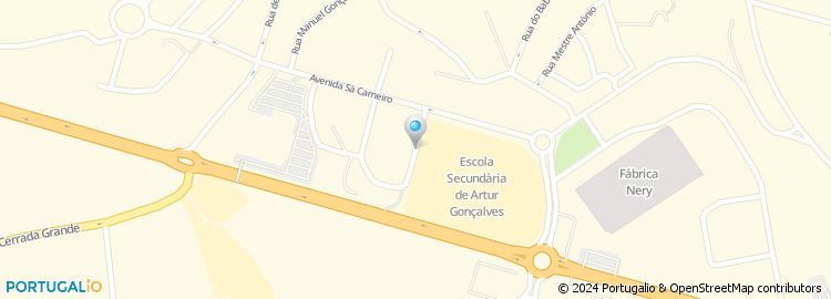 Mapa de Rua do Jornal o Almonda