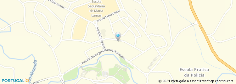 Mapa de Rua Doutor José Lopes Shiapa Faro e Silva
