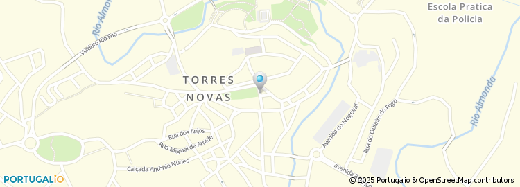 Mapa de Rua Nun Álvares