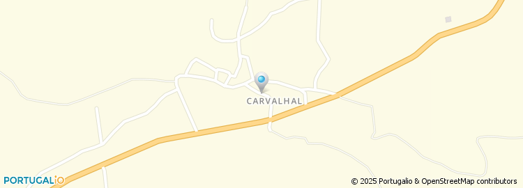 Mapa de Carvalhal