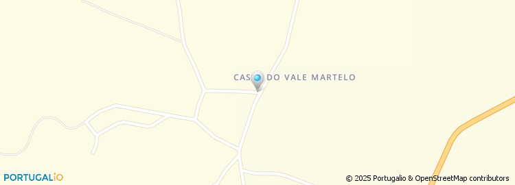 Mapa de Casal Vale Martelo