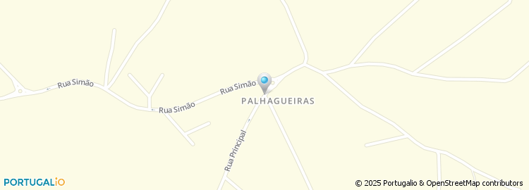 Mapa de Palhagueiras