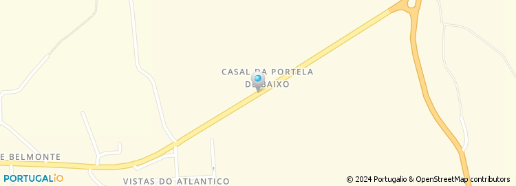 Mapa de Portela de Belmonte