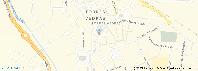 Mapa de Praça Machado Santos