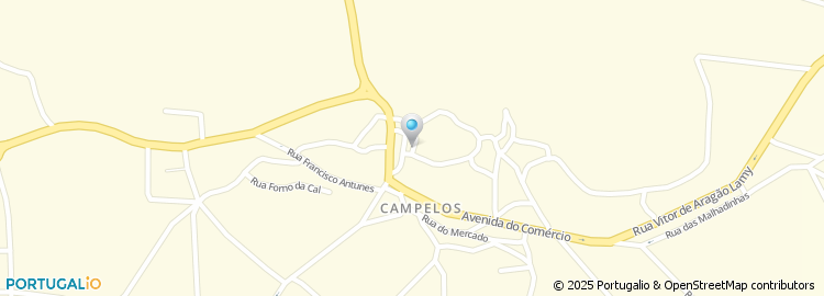 Mapa de Rua Calixto Zeferino