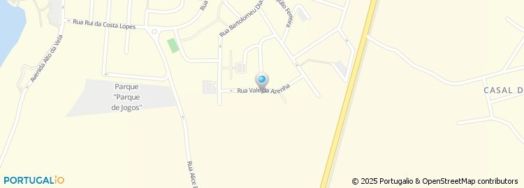 Mapa de Rua do Pomar