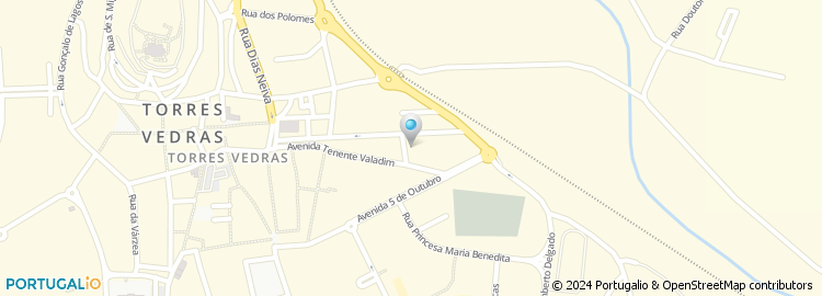 Mapa de Rua Gabriel Pereira