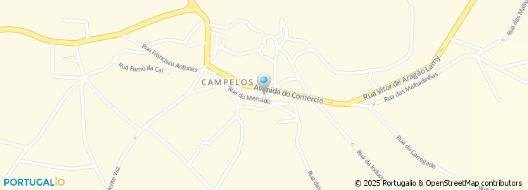 Mapa de Rua Joaquim dos Santos Guerra