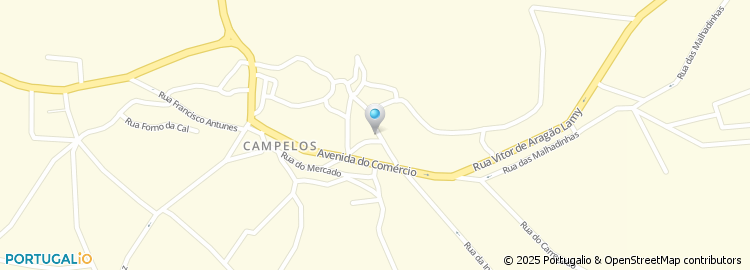 Mapa de Rua Joaquim Filipe Tomaz