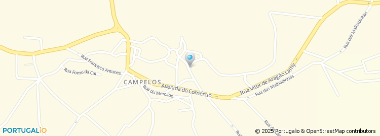 Mapa de Rua Maria Teodolinda