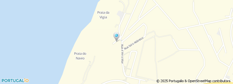 Mapa de Rua Praia do Amanhã