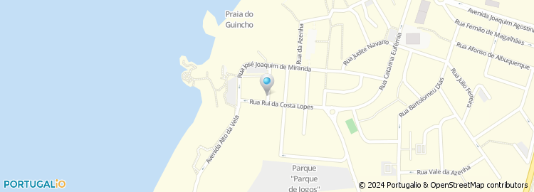 Mapa de Rua Rui Costa Lopes