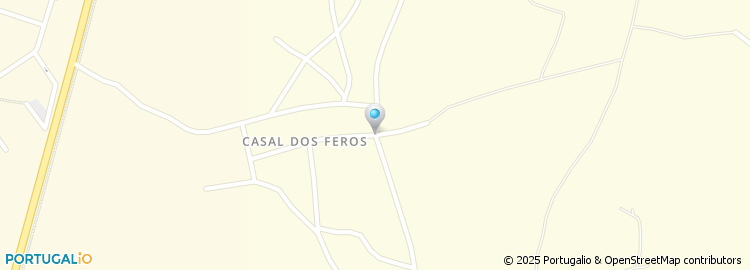 Mapa de Rua Vale da Casa