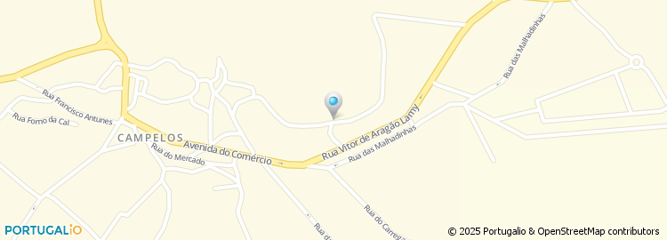 Mapa de Rua Vale de Santo António