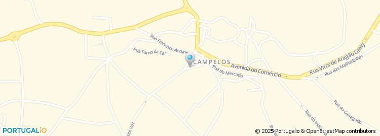 Mapa de Travessa Manuel Cavalinho