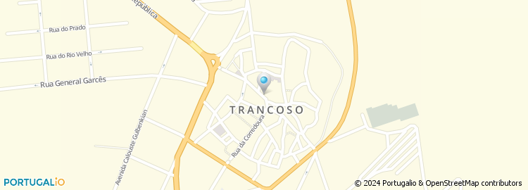 Mapa de Transfranceneto Táxi Lda
