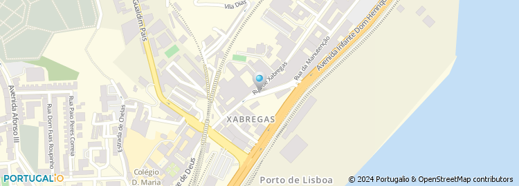 Mapa de Transfrugal - Transportes de Frutas de Portugal, Lda