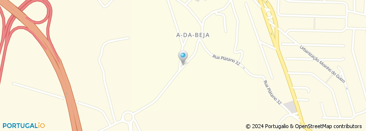 Mapa de Transportadora Ideal de A - Da - Beja, Lda