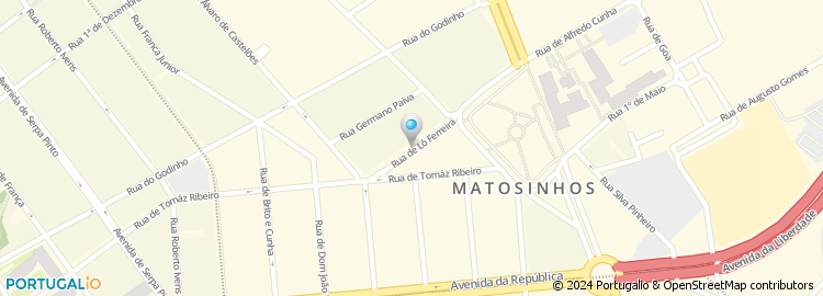 Mapa de Transportes Centrais de Matosinhos, Lda
