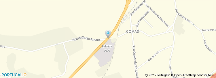 Mapa de Transportes de Carga - A Recoveira de Guimaraes, Lda