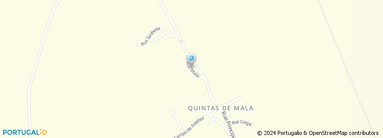 Mapa de Transportes Santos & Cova, Lda