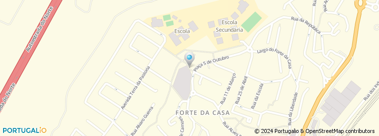 Mapa de Transportes Vasco Félix Cordeiro Lda