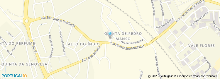 Mapa de Travessiamérito - Unipessoal Lda