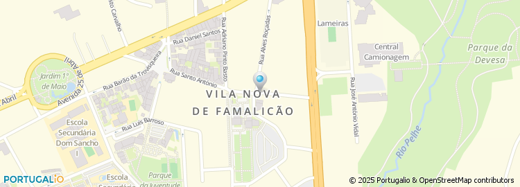 Mapa de Tres Caminhos - Soc. Imobiliária, Lda