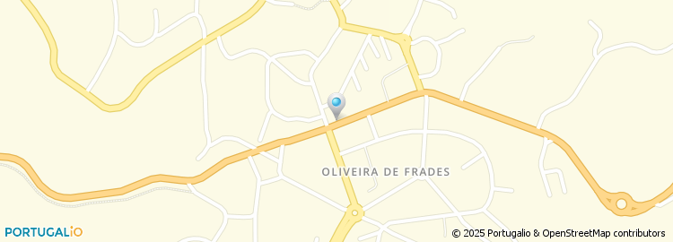 Mapa de Tribunal de Comarca - Oliveira de Frades