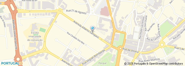 Mapa de Tribunal do Trabalho - Viseu