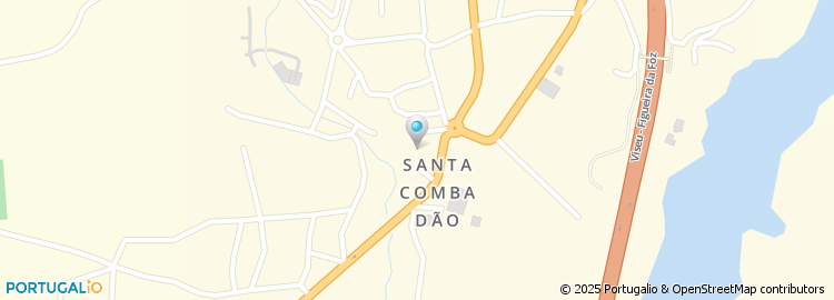 Mapa de Tribunal Judicial de Santa Comba Dão