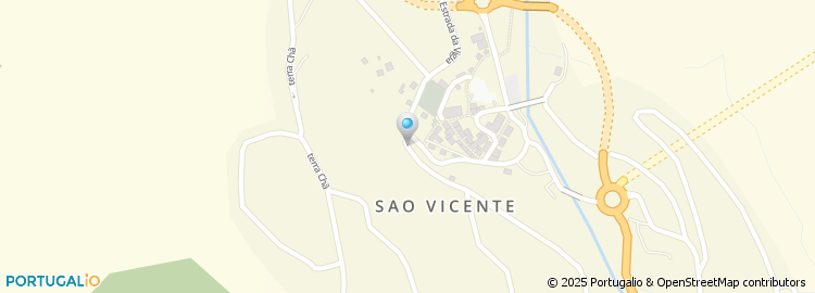 Mapa de Tribunal Judicial de São Vicente