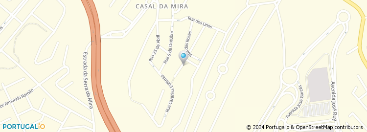 Mapa de Triocosta - Indústria Hoteleira, Lda