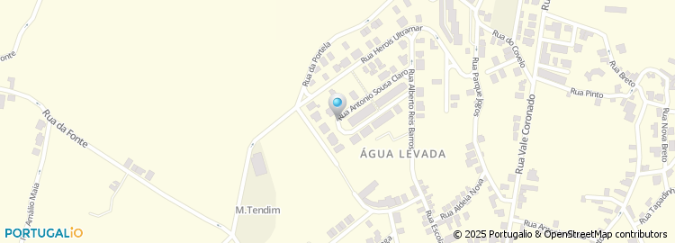 Mapa de Praceta de Santo António