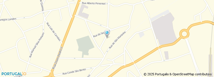 Mapa de Rua António Manuel Fonseca Sampaio