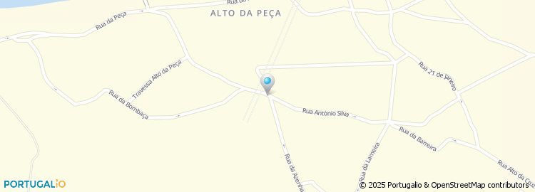 Mapa de Rua Caminho Municipal 1095