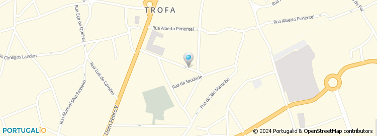 Mapa de Rua Comendador Amadeu Castro Pinheiro