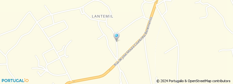 Mapa de Rua de Lantemil