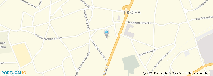 Mapa de Rua do Boução