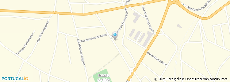 Mapa de Rua Doutor António Augusto Pires Lima
