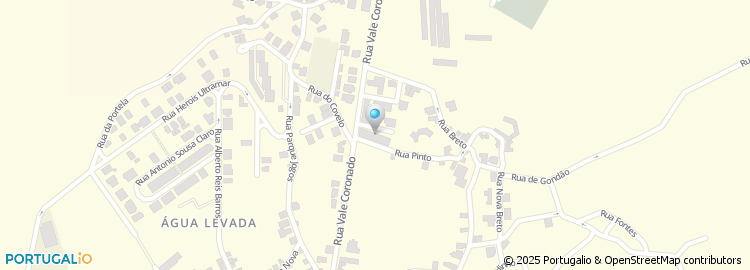 Mapa de Rua Doutor David Assoreira