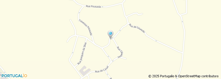 Mapa de Rua Fonte do Casal