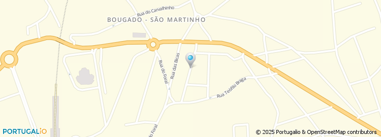 Mapa de Rua Jaime Cortesão