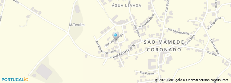 Mapa de Rua Jorge de Sena