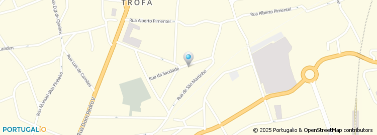 Mapa de Rua Monge Pedro