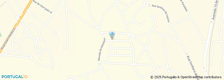 Mapa de Rua Poeta Afonso Lopes Vieira