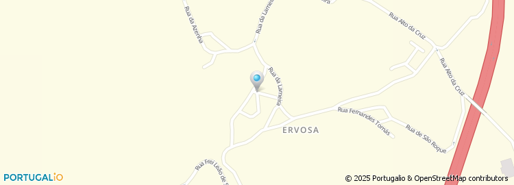 Mapa de Travessa António Gaspar