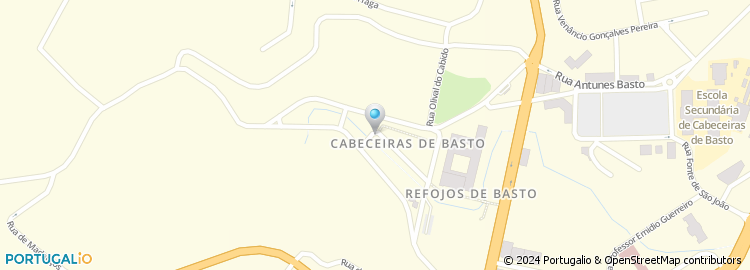 Mapa de Turibasto - Agência de Viagens, Lda